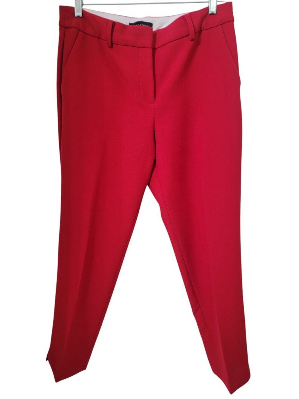 Talbots Size 10P Red Hampshire Ankle Pants, Excellent, Like New Condition